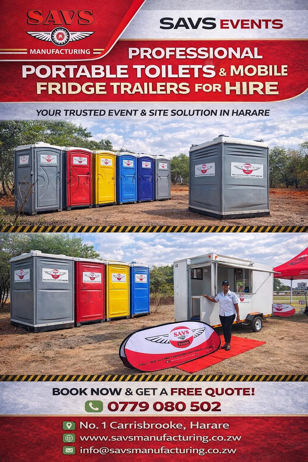 Mobile Toilet& VIP Toilet for Hire
